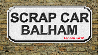 scrap car Balham